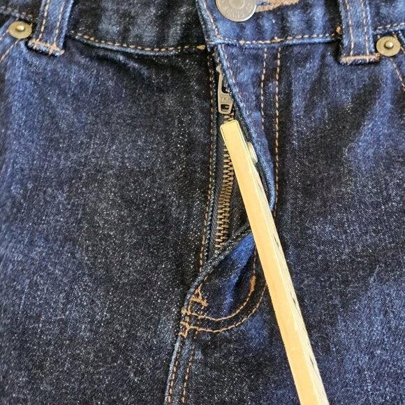 Lauren Ralph Lauren Jeans Women 4 Navy Classic Bootcut Stretch Western Preppy - Picture 11 of 16